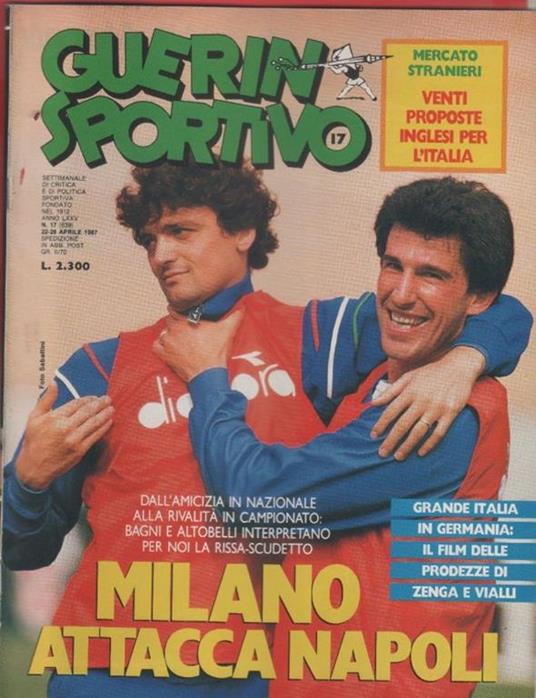 Guerin Sportivo n. 17. 1987 - copertina