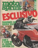 Moto sprint. n. 47 - 1984. Gilera 250. Laverda 125