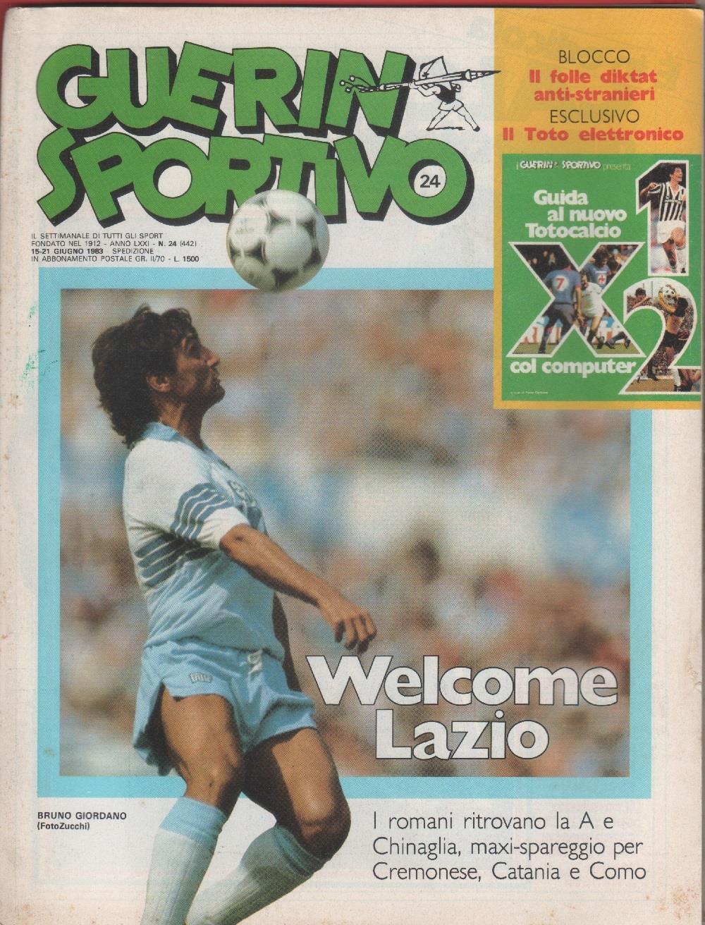 Guerin Sportivo n. 24. 1983