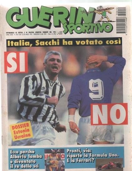 Guerin Sportivo n. 12. 1995 - copertina