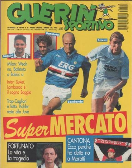 Guerin Sportivo n. 18. 1995 - copertina