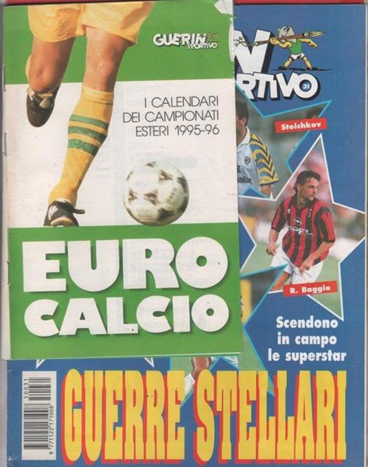 Guerin Sportivo n. 31. 1995. Inserto campionati esteri 1995/96 - copertina