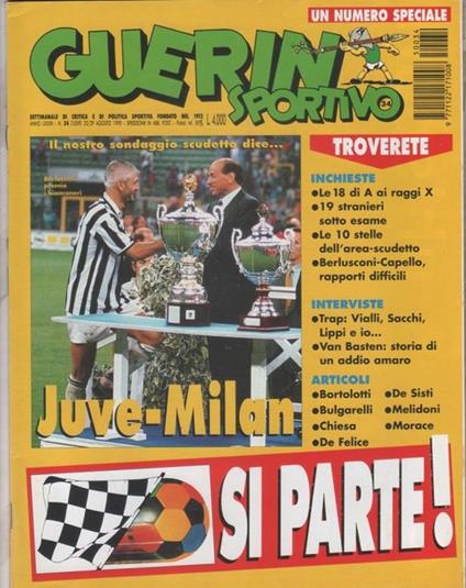 Guerin Sportivo n. 34. 1995 - copertina