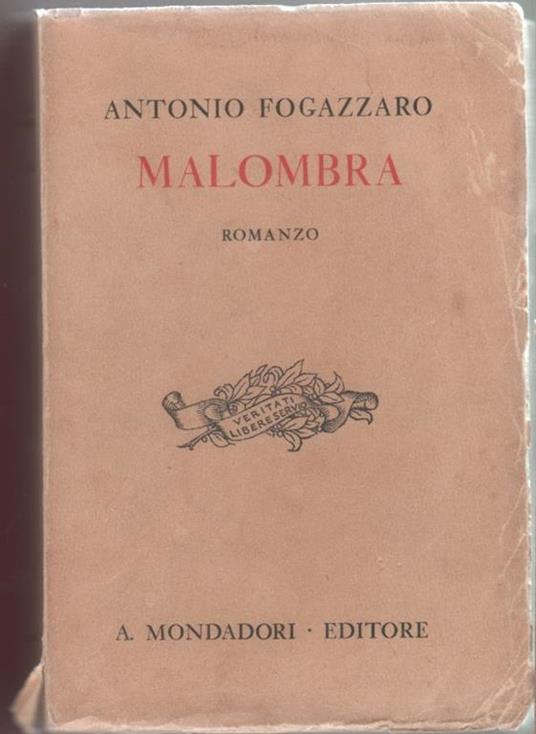 Malombra - Antonio Fogazzaro - Antonio Fogazzaro - copertina