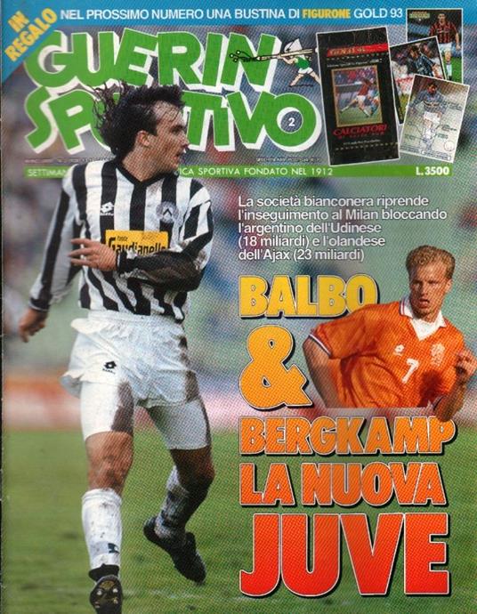 Guerin Sportivo n. 2. 1993 - copertina
