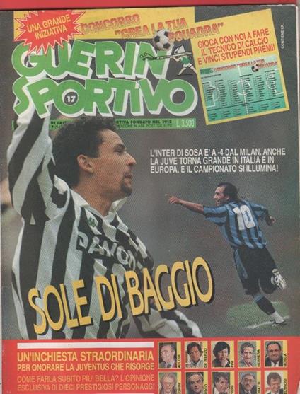 Guerin Sportivo n. 17. 1993 - copertina