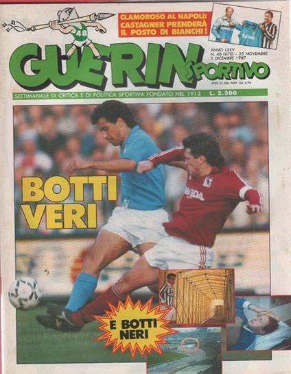 Guerin Sportivo n. 48. 1987 - copertina
