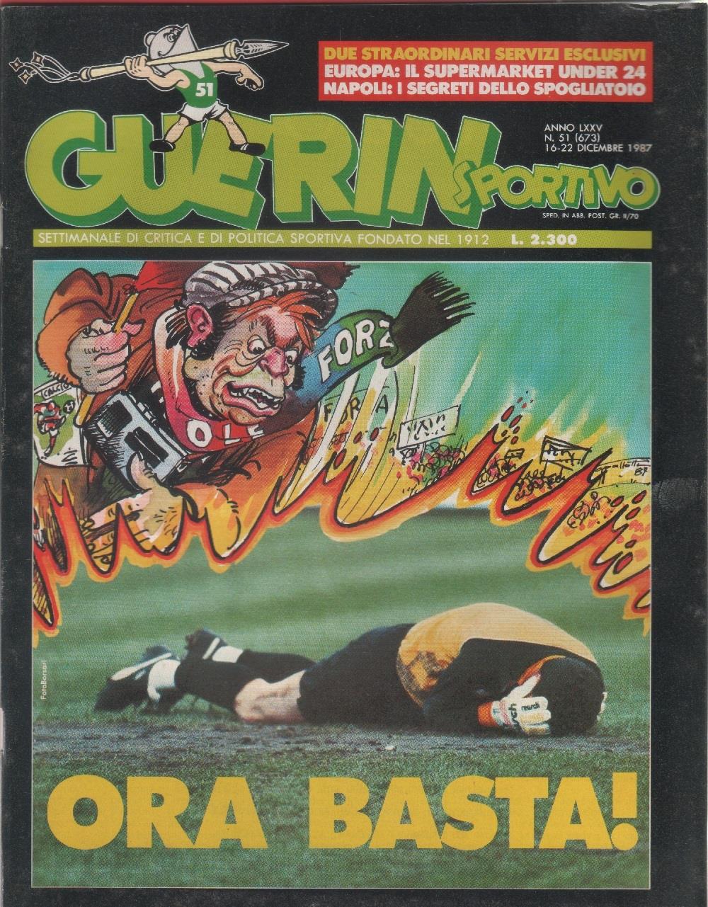 Guerin Sportivo n. 51. 1987