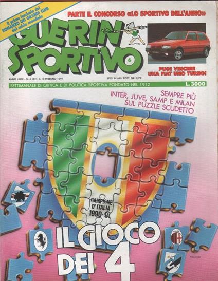 Guerin Sportivo n. 6. 1991 - copertina