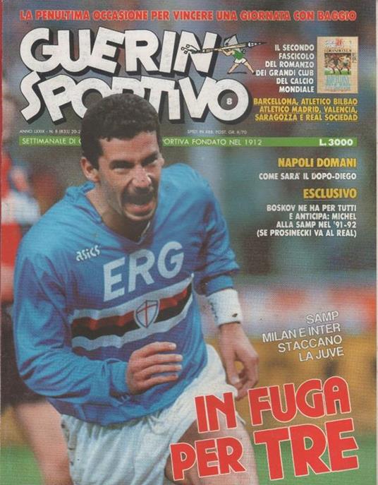 Guerin Sportivo n. 8. 1991 - copertina