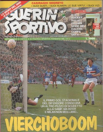 Guerin Sportivo n. 16. 1991 - copertina