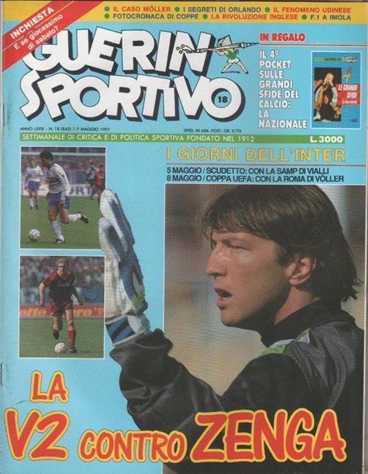 Guerin Sportivo n. 18. 1991 - copertina