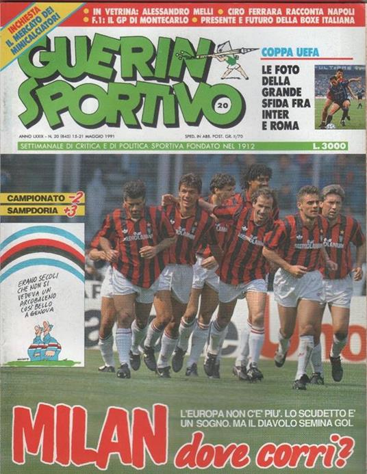 Guerin Sportivo n. 20. 1991 - copertina