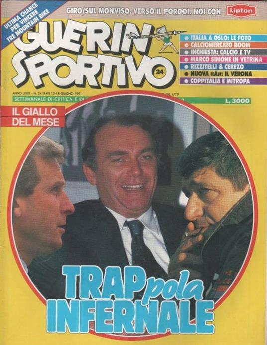 Guerin Sportivo n. 24. 1991 - copertina