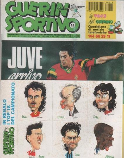 Guerin Sportivo n. 15. 1994 - copertina
