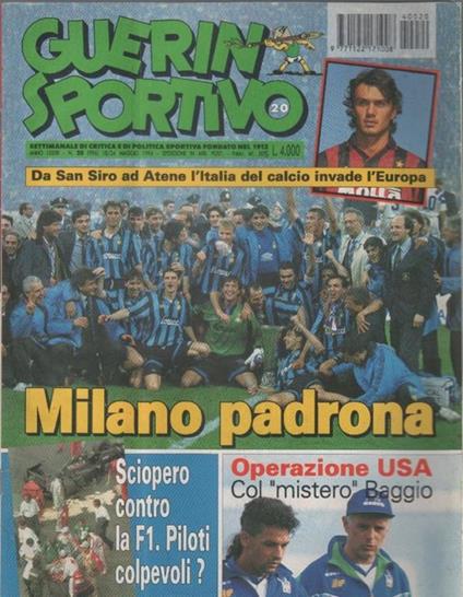 Guerin Sportivo n. 20. 1994 - copertina