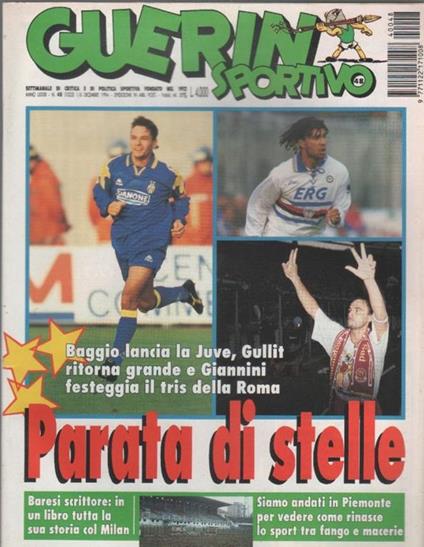 Guerin Sportivo n. 48. 1994 - copertina