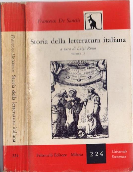 Storia della letteratura italiana Vol. II - Luigi Russo - Luigi Russo - copertina