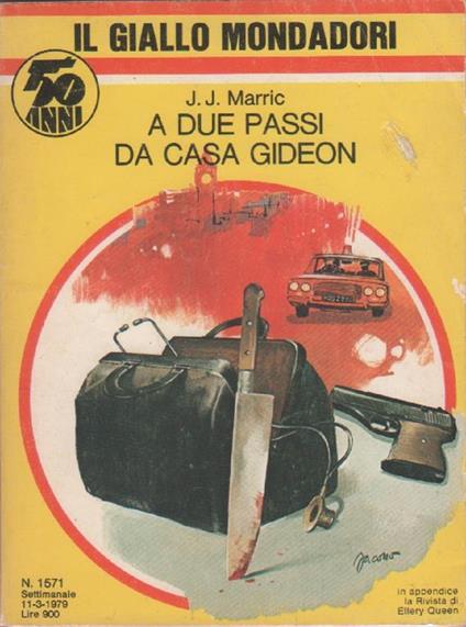 A due passi da casa Gideon - J.J. Marric - J. J. Marric - copertina