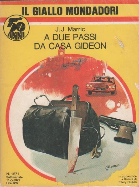 A due passi da casa Gideon - J.J. Marric - J. J. Marric - copertina