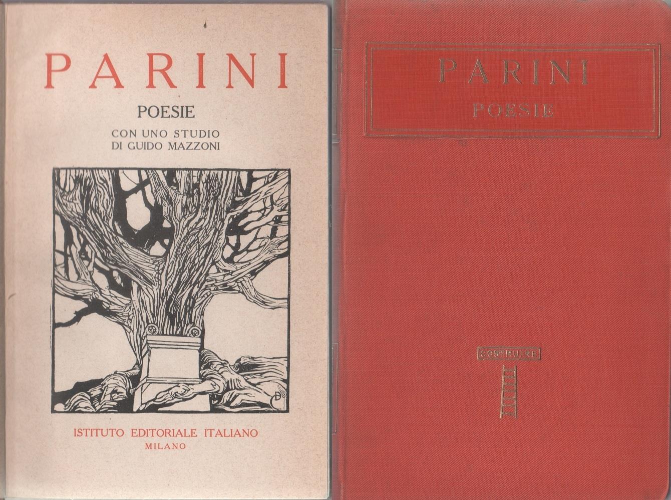 Poesie. Con uno studio di Guido Mazzoni - Parini Giuseppe