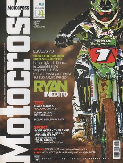 Motocross. Rivista, n. 4, aprile 2014 - copertina
