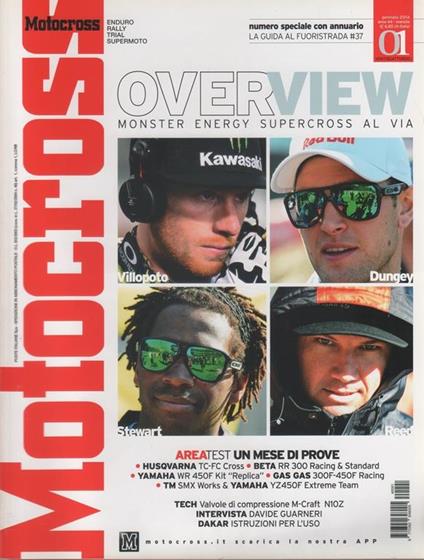 Motocross. Rivista, n. 1, gennaio 2014 - copertina