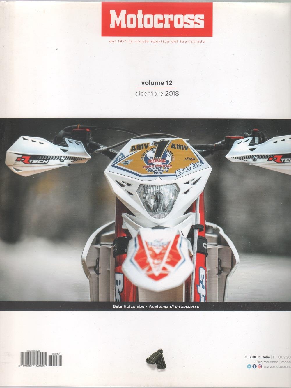 Motocross Magazine. Rivista, n. 12, dicembre 2018
