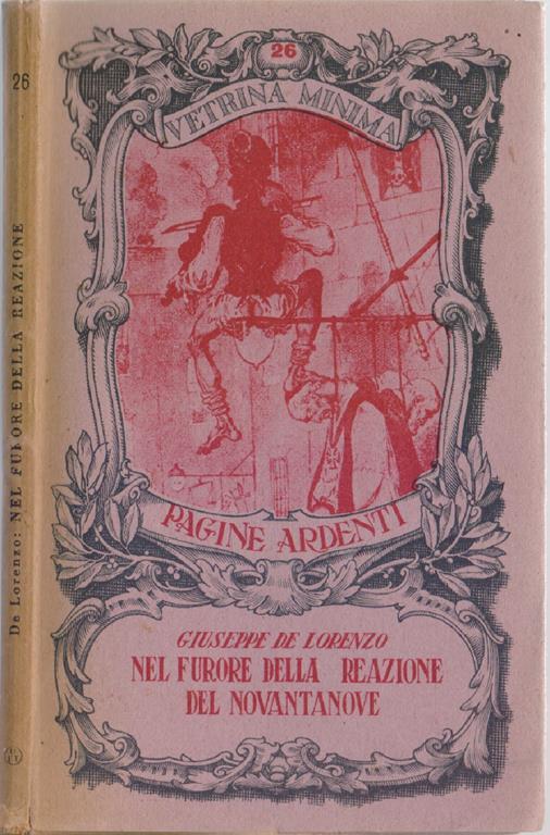 Nel furore della reazione del novantanove - Giuseppe De Lorenzo - Giuseppe De Lorenzo - copertina