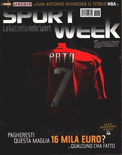 Sport Week. 2008. n. 7 (391) - copertina
