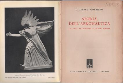 Storia dell'Aeronautica dai miti antichissimi ai nostri giorni - Giuseppe Mormino - Giuseppe Mormino - copertina