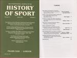 History of Sport. 1994 n. 1