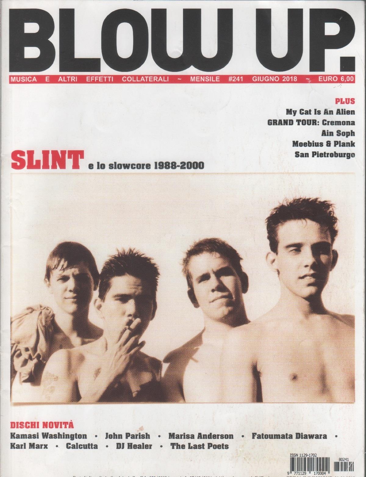 Blow Up. Rivista. n. 241 giugno 2018