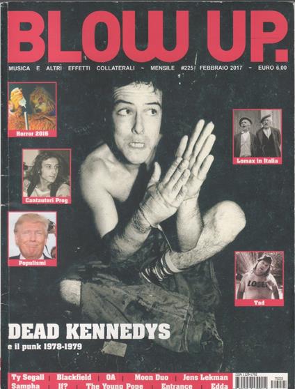 Blow Up. Rivista. n. 225 febbraio 2017 - copertina