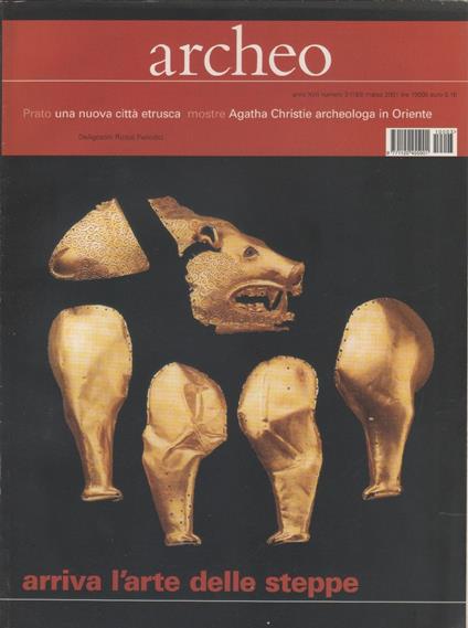 Archeo. n. 3 (193) marzo 2001 - copertina