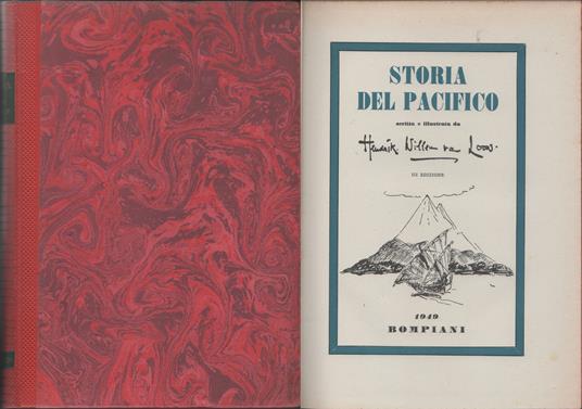 Storia del Pacifico - Hendrik Willem Van Loon - Hendrik Willem Van Loon - copertina