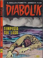 Diabolik Tempesta sul lago - Anno XVI Nr. 24