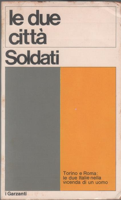 Le due città - Mario Soldati - copertina