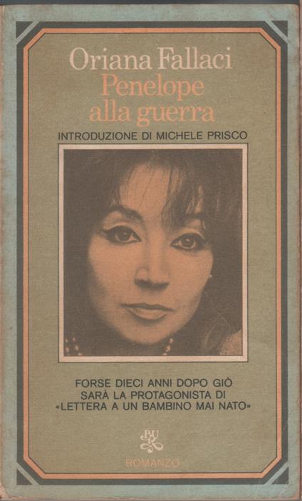 Penelope alla guerra - Oriana Fallaci - copertina
