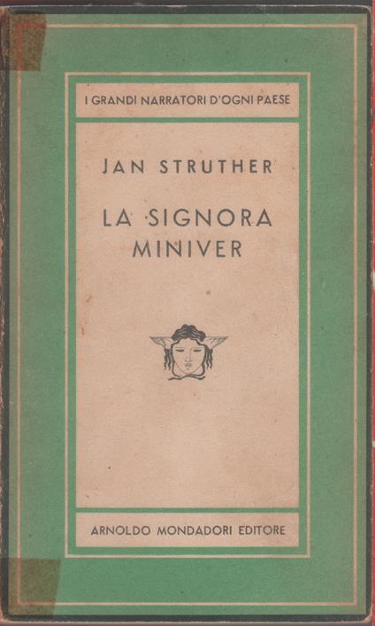 La signora Miniver -Jan Struther - Jan Struther,Jan Struther - copertina