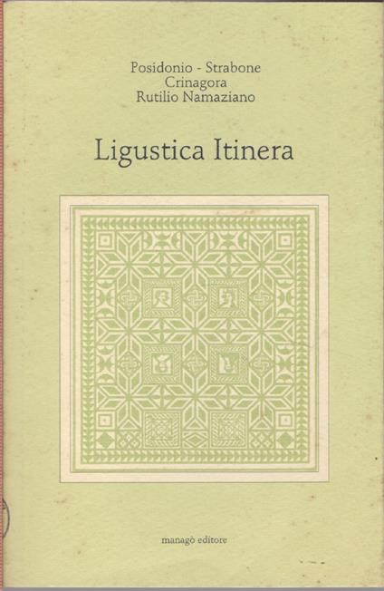 Ligustica Itinera - copertina