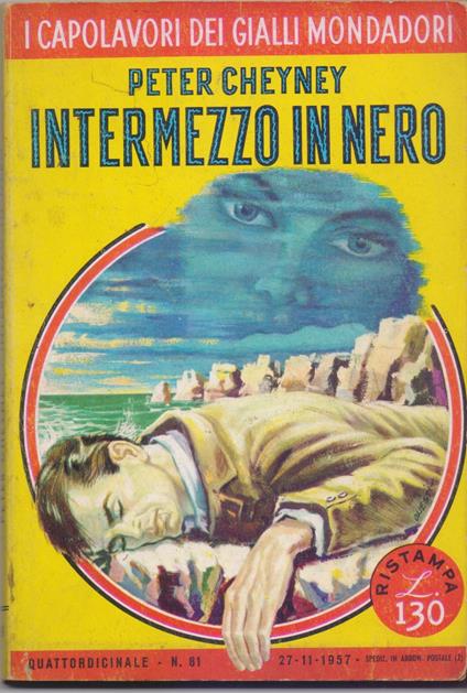 Intermezzo in nero - Peter Cheyney - Peter Cheyney - copertina