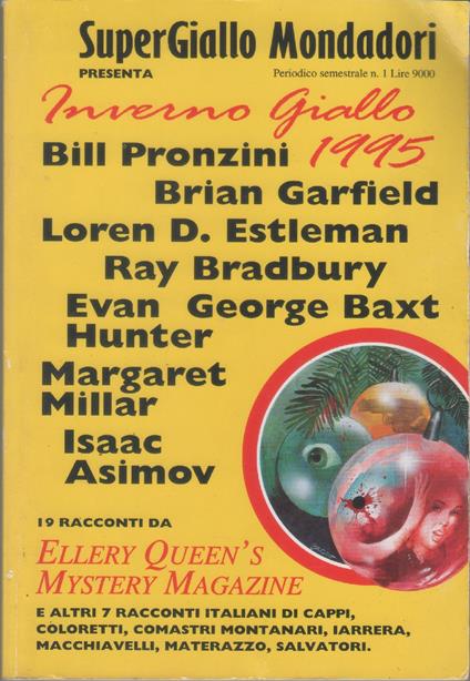 Inverno giallo 1995 - copertina