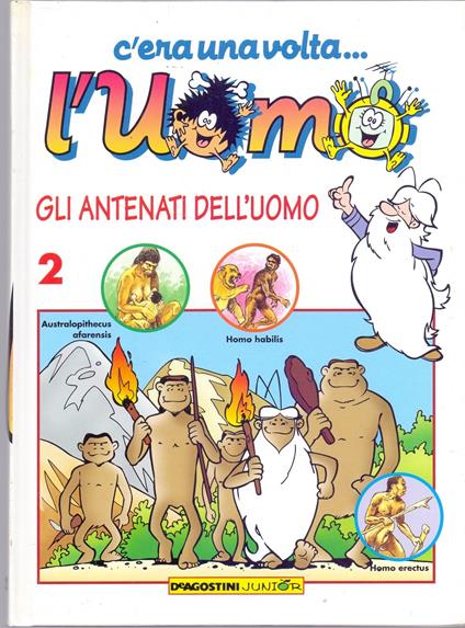 C'era una volta... Gli antenati dell'uomo Vol. 2 - copertina