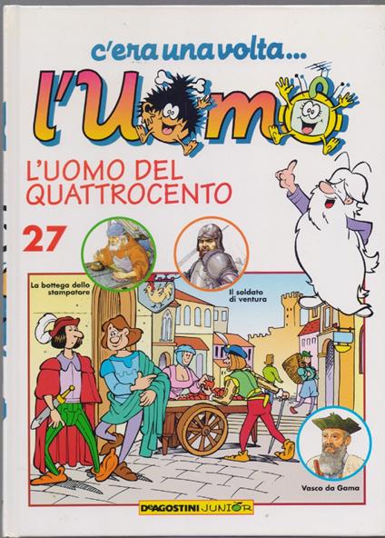 C'era una volta... L'uomo -L'uomo del Quattrocento Vol. 27 - copertina