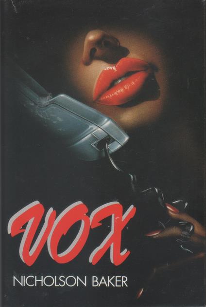 Vox - Nicholson Baker - copertina