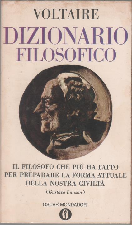 Dizionario Filosofico - Voltaire - Voltaire - copertina