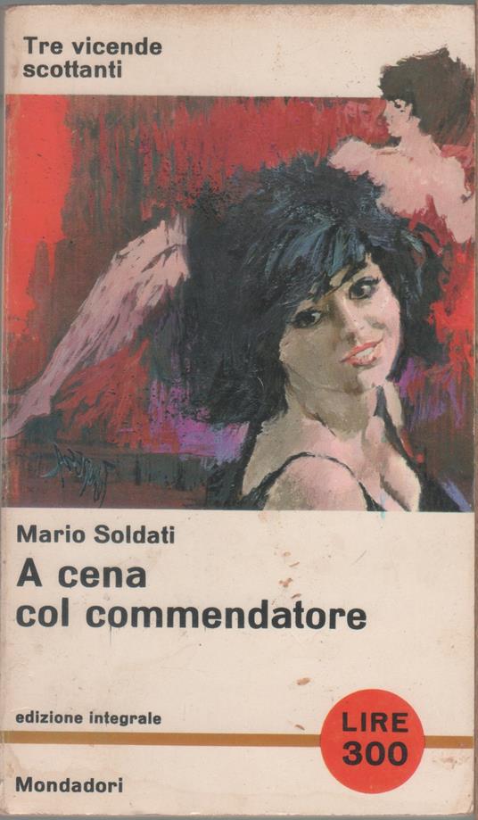 A cena col commendatore - Mario Soldati - Mario Soldati - copertina