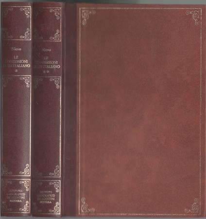 Le confessioni di un italiano. Due volumi - Ippolito Nievo - Ippolito Nievo - copertina
