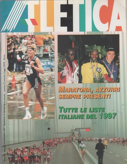 Atletica. Rivista. 1997 n. 1 - copertina
